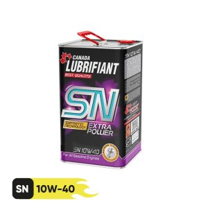 روغن موتور کانادا لوبریفنت مدل 10W40 SN حجم 5 لیتر