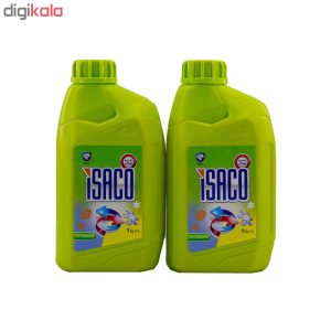 ضد یخ خودرو ایساکو مدل 07708009 حجم 1000 میلی لیتر بسته 2 عددی