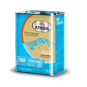روغن موتور بنزینی آتا اویل 10W-40 SJ حجم 3.5 لیتر