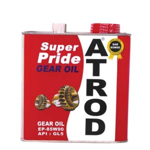 روغن گیربکس خودرو آترود مدل 85W90 Super Pride ظرفیت 2.5 لیتر