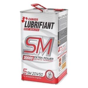 روغن موتور کانادا لوبریفنت مدل 20W50 SM حجم 5 لیتر