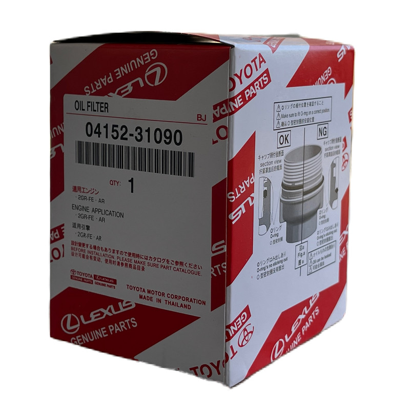 فیلتر روغن خودرو تویوتا جنیون پارتس مدل 31090-04152 مناسب برای لکسوس ES350