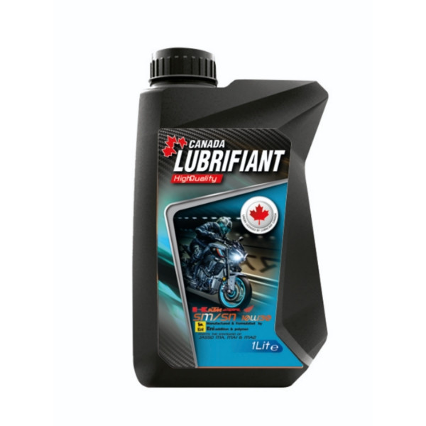روغن موتور کانادا لوبریفنت مدل SM/SN 10w30 حجم 1 لیتر