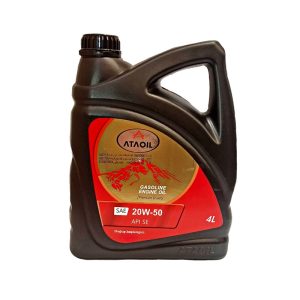 روغن موتور بنزینی آتا اویل 20w-50 مدل 4 لیتری