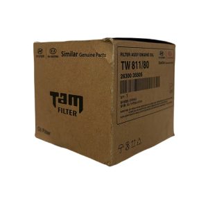 فیلتر روغن خودرو تام مدل TW 811/80 مناسب برای کامیونت هیوندای کروز