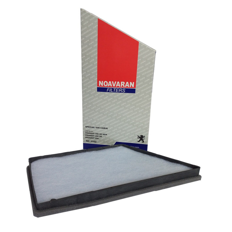 فیلتر کابین خودرو فیلتر نوآوران مدل NC3102 مناسب برای پژو 207