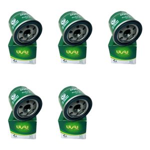 فیلتر روغن رویان مدل T.F121 مناسب برای پراید بسته 5 عددی