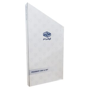فیلتر کابین فیلتر دم مدل ساده کد 206J1401 مناسب برای پژو 206