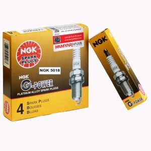 شمع خودرو ان جی کی مدل LFR5AGP پایه بلند سوزنی برای پژو 206 و 207
