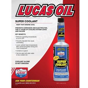 ضدیخ و ضدجوش لوکاس مدل Super Coolant حجم 473 میلی‌لیتر