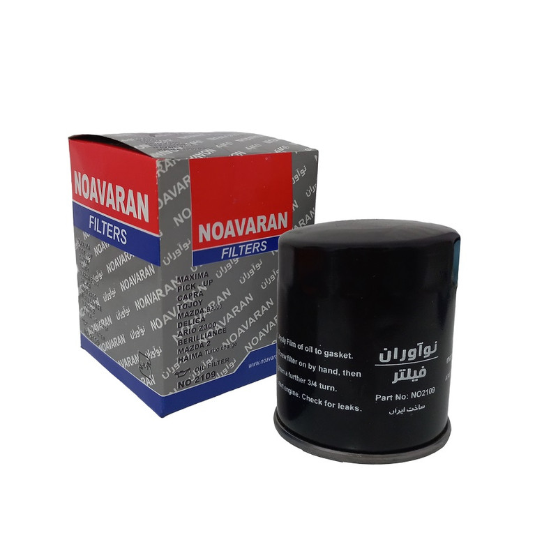 فیلتر روغن خودرو فیلتر نوآوران مدل NO2109 مناسب برای جک توجوی