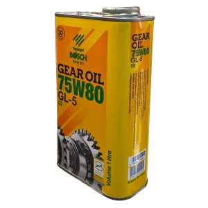 روغن گیربکس خودرو بوش مدل 75W80 GL-5 حجم ۱ لیتر