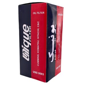 فیلتر روغن یونیک فیلتر مدل USO 0093 مناسب برای بیل مکانیکی هیتاچی