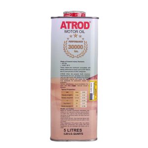 روغن موتور نیمه‌سنتتیک آترود 10W40 SN – حجم 5 لیتر