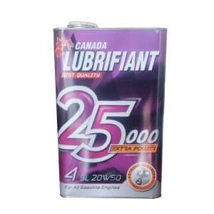 روغن موتور لوبریفنت کانادا مدل 25000 20W50SL حجم 4 لیتر