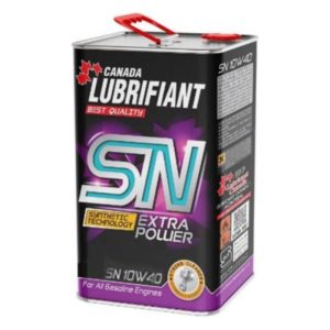 روغن موتور کانادا لوبریفنت مدل 10W40 SN حجم 5 لیتر