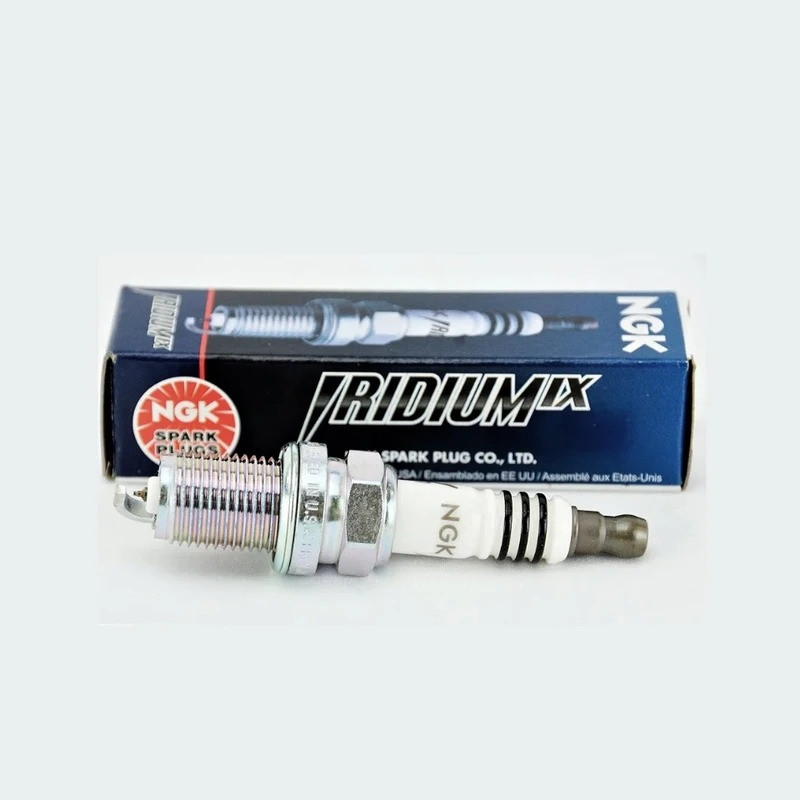 شمع خودرو ان جی کی مدل IX سوزنی پایه کوتاه ایریدیوم BKR6EIX-11 بسته ۴ عددی