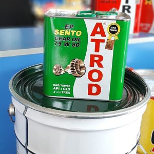 روغن گیربکس آترود 75W80 Sento حجم 2.5 لیتر