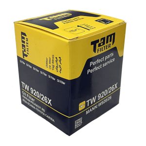 فیلتر روغن خودرو تام مدل TW 920/26X مناسب برای تویوتا کارینا