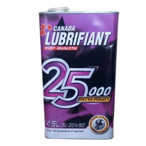 روغن موتور لوبریفنت کانادا 25000 20W50 SL – حجم 4.5 لیتر