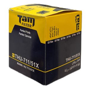 فیلتر روغن خودرو تام مدل THU-711/51X مناسب برای رانا
