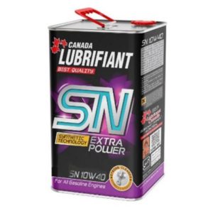 روغن موتور کانادا لوبریفنت مدل SN 10W40 حجم 4 لیتر
