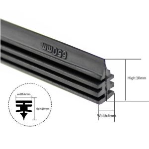 تیغه برف پاک‌کن پاسیکو مدل METAL WIPER مناسب برای رانا پلاس بسته 2 عددی