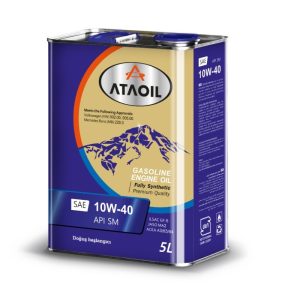 روغن موتور بنزینی آتا اویل 10W-40 SM حجم 5 لیتر