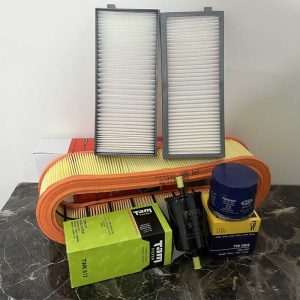 فیلتر روغن تام TW68/8 مخصوص کوییک همراه با فیلتر هوا و کابین و سوخت