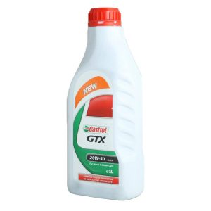 روغن موتور خودرو کاسترول مدل GTX 20W50 SL حجم 1 لیتر