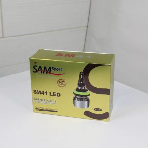 لامپ هدلایت خودرو سام مدل SM41 کد H7 – بسته 2 عددی
