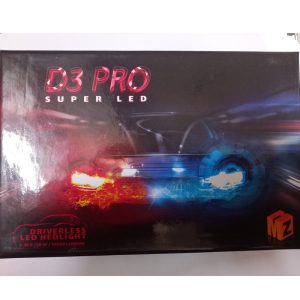 هدلایت ام زد ام مدل D3Pro-H7 بسته 2 عددی – روشنایی بی‌نظیر خودرو