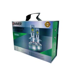 هدلایت لامپ خودرو زیمر مدل X300 پایه H1 بسته دو عددی