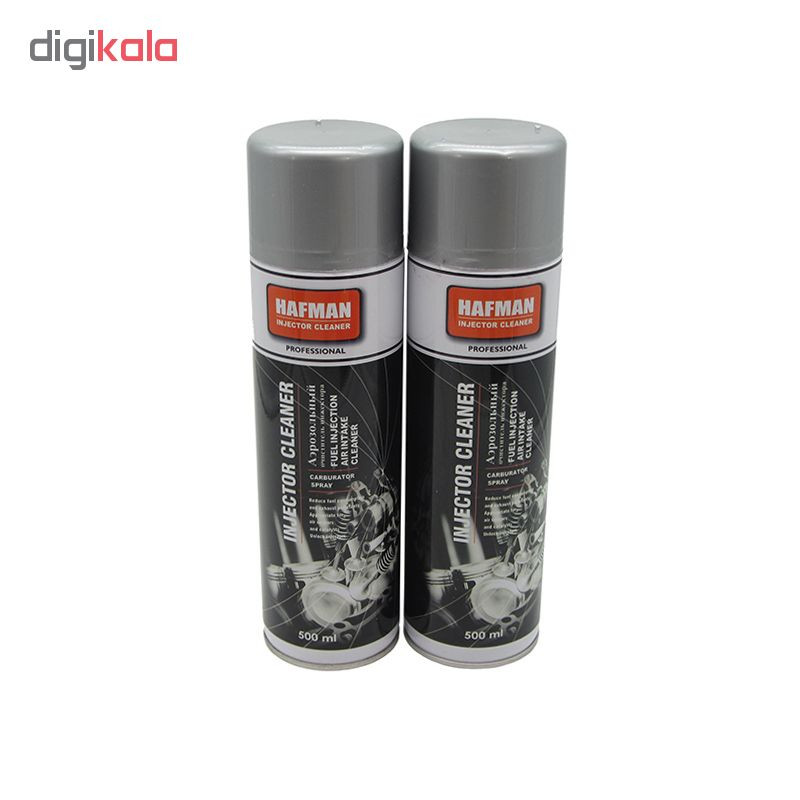 مکمل تمیز کننده سیستم سوخت خودرو هافمن کد 01 حجم 500 میلی لیتر بسته 2 عددی