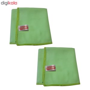 دستمال نظافت خودرو تام کلین مدل TC-MFL200S – بسته 2 عددی