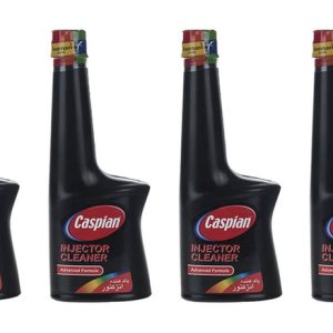 مکمل تمیز کننده سیستم سوخت خودرو کاسپین کد 02 حجم 230 میلی لیتر بسته 4 عددی