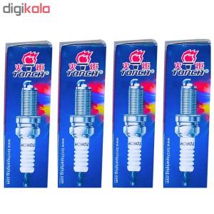 شمع خودرو تورچ مدل K6RTC بسته 4 عددی – کیفیت برتر