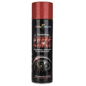 اسپری تمیز کننده لاستیک خودرو دوپلی کالر مدل HNS5 حجم 500 میلی لیتر بسته 3 عددی