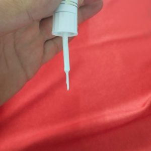 لاک خشگیر سفید بدنه خودرو مدل 2 سره کد 101S-W15 حجم 20 میلی لیتر