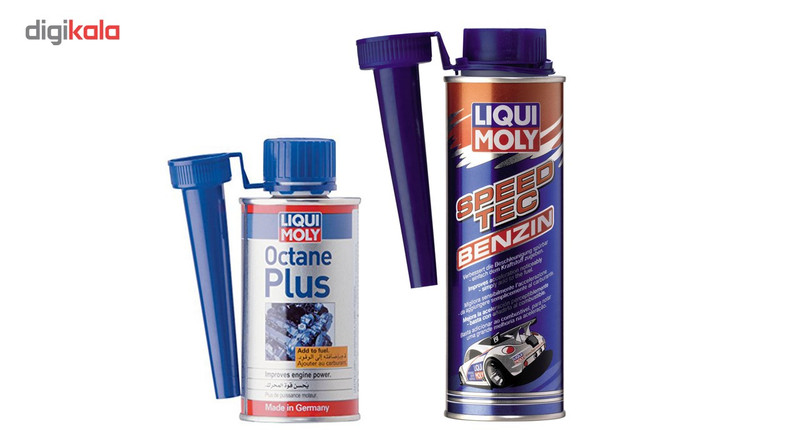 مکمل سوخت خودرو لیکومولی مدل Octane Plus به همراه مکمل سوخت مدل Speed TEC Petrol
