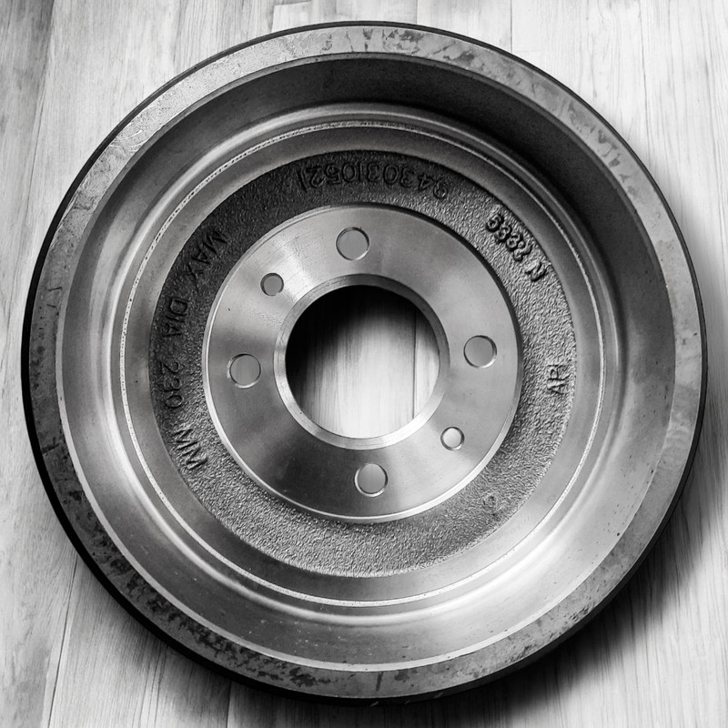 کاسه ترمز چرخ عقب شرکت تولیدی قطعات جلوبندی خودرو ایران لاهیجان مدل 00756 مناسب برای سمند