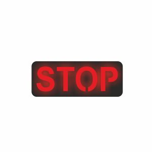 چراغ خطر خودرو مدل led طرح stop