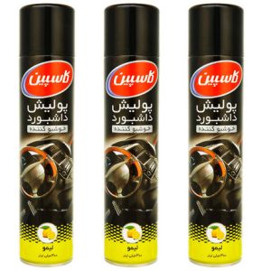 اسپری داشبورد خودرو کاسپین Lemon – بسته 3 عددی