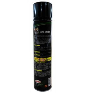 اسپری براق‌کننده لاستیک خودرو گل پخش GP5 PRO حجم 650 میلی‌لیتر