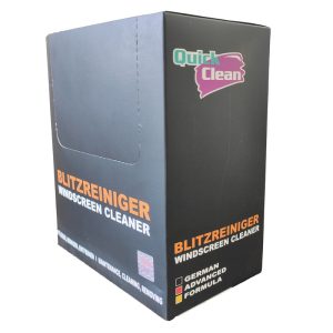 مایع شیشه‌شوی خودرو کوئیک کلین مدل QC3230 – حجم 80 میلی‌لیتر بسته 15 عددی