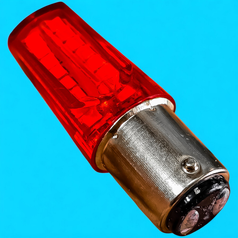 لامپ چراغ عقب تک حالته سام مدل افکت رانینگ کد SMD.Qimiz پایه دو کنتاکت بسته ۲ عددی