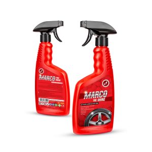اسپری واکس لاستیک خودرو مارکو مدل MARCO-500 حجم 500 میلی‌لیتر