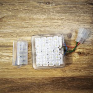 چراغ سقف و صندوق خودرو کم لایت مدل P2107 مناسب برای پراید مجموعه 2 عددی