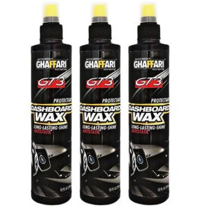 واکس داشبورد خودرو غفاری مدل GT3 حجم 295 میلی لیتر بسته 3 عددی