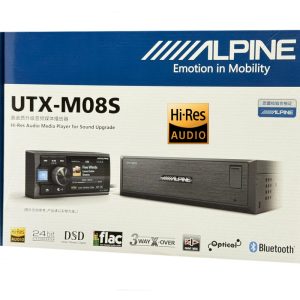 پخش کننده خودرو آلپاین مدل UTX M08s – صدای بی‌نظیر در خودرو شما
